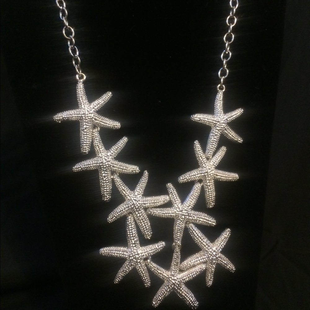 💖BEAUTIFUL💖Silver Starfish Necklace